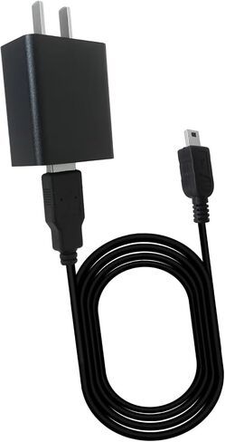 شاحن طاقة تيار متردد جداري أسود جديد مع سلك شحن USB متوافق مع وحدة تحكم PS3، وAstro A40/50، ومشغلات MP3، وHTC، والكاميرات الرقمية in Kuwait