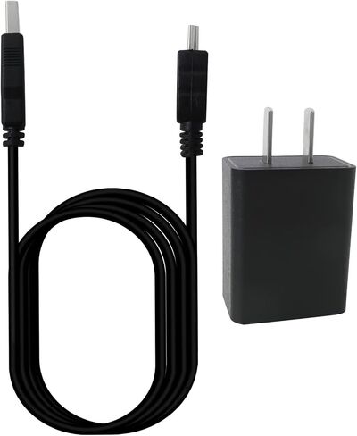 شاحن طاقة تيار متردد على الحائط باللون الأسود مع سلك شحن USB مناسب لوحدة تحكم PS3، وAstro A40/50، ومشغلات MP3، وHTC، والكاميرات الرقمية in Kuwait