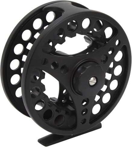 Metal Large Arbor Fly Fishing Reel with 3 Bearings & Convertible Retrieve, Smooth Casting Lightweight Reel for Freshwater Fly Fishing in Saudi Arabia