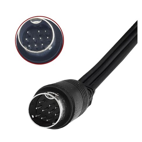 1.8 متر S-Video10Pin DIN إلى 5RCA سلك فيديو 5AV، يستخدم لأجهزة استقبال التلفزيون، وأجهزة التلفزيون، والشاشات، وأجهزة العرض in Kuwait