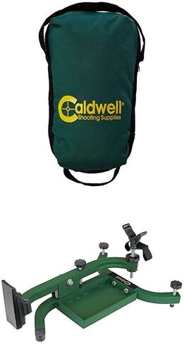Caldwell Lead Sled Weight Bag, Standard Lead Sled Solo Adjustable Recoil Reducing Rifle Shooting Rest for Outdoor Range - 101777 in Kuwait