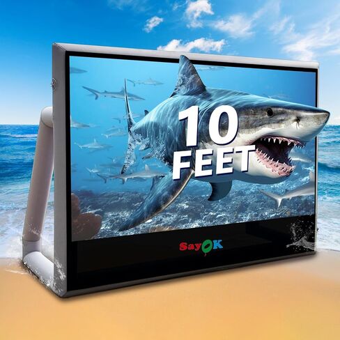 SAYOK 10FT(120IN) Inflatable Projector Screen, Movie Screen Outdoor in Kuwait