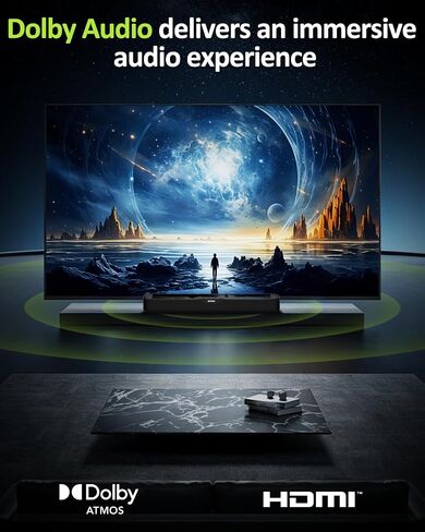 OTIC Sound Bar for Smart TV, 2.0ch Dolby Atmos, Speaker for Home Theater in Kuwait