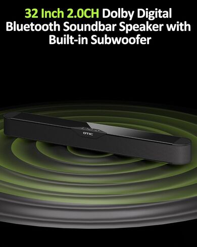 OTIC Sound Bar for Smart TV, 2.0ch Dolby Atmos, Speaker for Home Theater in Kuwait