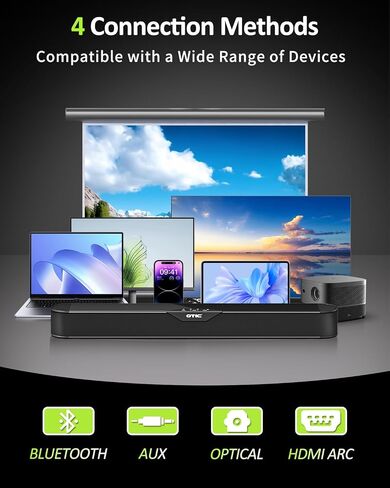 OTIC Sound Bar for Smart TV, 2.0ch Dolby Atmos, Speaker for Home Theater in Kuwait