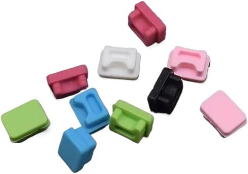 Dust Cap IEEE 1394 4P (4PIN) 100pcs Socket Protection Rubber Plug S400 dust Cover Notebook(Blue-1) in Saudi Arabia