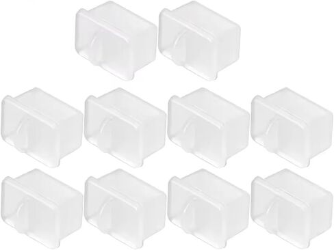40 قطعة من أغطية الأغطية المضادة للغبار SFP/RJ45 واقي منفذ الألياف البصرية من أغطية الغبار من السيليكون لحماية محولات موجه بطاقات الشبكة (أسود) in Kuwait