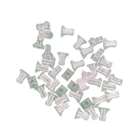 Dust Cap FC SC Transparent 200pcs for Fiber Optic Flange adpater dust Plug Coupler P-Fiber(SC dust Cap) in Saudi Arabia
