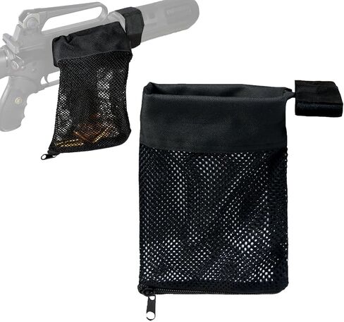 Brass Case Catcher,Shell Bag with Ammo Pouch for Shooting Range in Kuwait