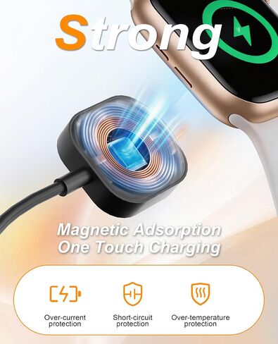 3 in 2 Retractable USB C Cable for Apple Watch Charger - 100W USB C and iWatch Charger with Data Sync, Portable Travel Cable for iWatch Ultra 2/SE2/Series 11-1, iPhone 17/16/15, iPad, AirPods, MacBook in Saudi Arabia