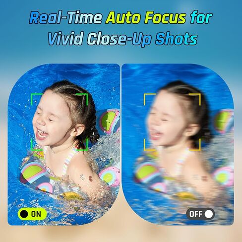 4K Underwater Camera 64MP 33FT Waterproof Camera with 32GB Card in Kuwait