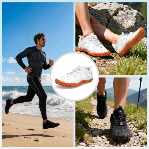 ELETON Barefoot Shoes Women Men Hiking Water Shoes Wide Toe Box Zero Drop | Non-Slip Lightweight Running Walking Grounding Workout Footwear, Quick-Dry Beach Pool Swim River Gym Sneakers Unisex in Kuwait