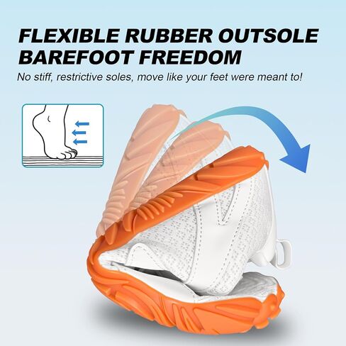 ELETON Barefoot Shoes Women Men Hiking Water Shoes Wide Toe Box Zero Drop | Non-Slip Lightweight Running Walking Grounding Workout Footwear, Quick-Dry Beach Pool Swim River Gym Sneakers Unisex in Kuwait