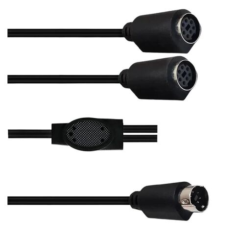 سلك محول M1ni DIN 7Pin Splitter Y، سلك M1ni Din7 Core/Video، جهاز فك التشفير S-Video in Kuwait