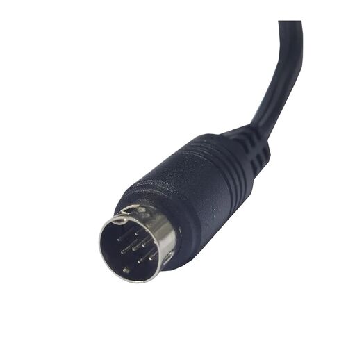 سلك محول M1ni DIN 9-Pin Splitter Y، سلك صوت/فيديو M1ni Din 9 Core، جهاز فك التشفير S-Video 0.5 متر in Kuwait