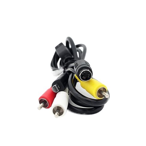 ForSony Camer VMC-30FS AV الحبل 10-Pin DV موصل إلى 3RCA S-Video DCR Handycam كاميرا الفيديو كاميرا رقمية VMC-15FS A/V Line in Kuwait
