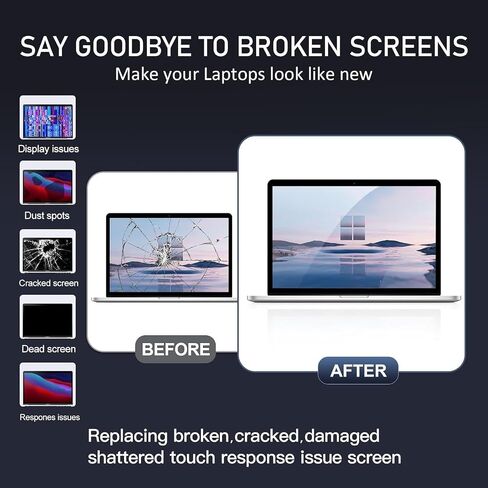 Screen Replacement for MacBook Air 13.3" A1932 2019/A2179 2020 Display-Gold in Saudi Arabia