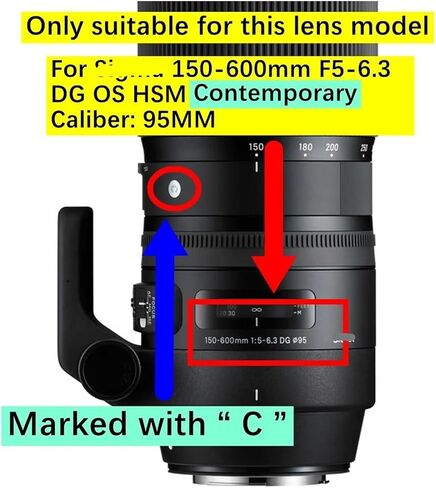 حلقة فلتر أمامية متوافقة مع عدسة سيجما 150-600 ملم F5-6.3 DG OS HSM in Saudi Arabia
