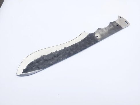 Hand Crafted High Carbon 14" Stainless Steel Forged Jungle Machete, Blank blade, Hunting Knife Machete, DIY Knife making Kit, Outdoor, EDC, Survival, Camping, Best Gift For all. Mac in Saudi Arabia