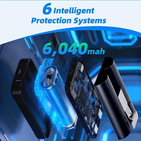4 عبوات بطارية بديلة بقدرة 6040 مللي أمبير في الساعة مع محطة شاحن متوافقة مع Ring-Doorbell 2/3/3 Plus/4، ضوء غامر بالطاقة الشمسية in Kuwait