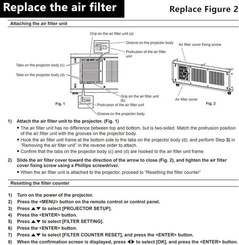 ET-EMF330 / ET-SFR330 Replacement Projector Air Dust Filter for PANASONIC PT-RQ13K,PT-RQ32K,PT-RS11K,PT-RS30K,PT-RZ12K,PT-RZ31K Projectors in Kuwait