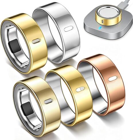 5 عبوات من أغطية TPU متوافقة مع Oura Ring Gen 4/Gen 3 Protector - الحجم 8 in Kuwait