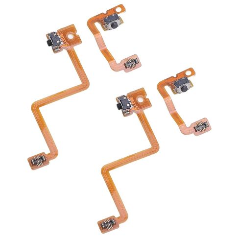 L R Cable Replacement Set for 3DS Gaming Console 2 Units Durable PVC for Enhanced Performance in Saudi Arabia
