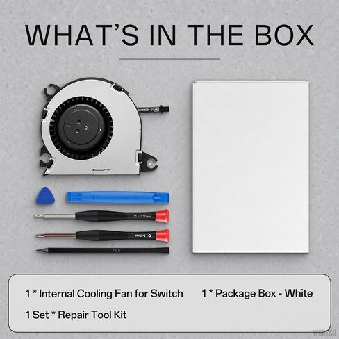 Replacement Internal Cooling Fan for Nintendo Switch HAC-001 Console in Saudi Arabia