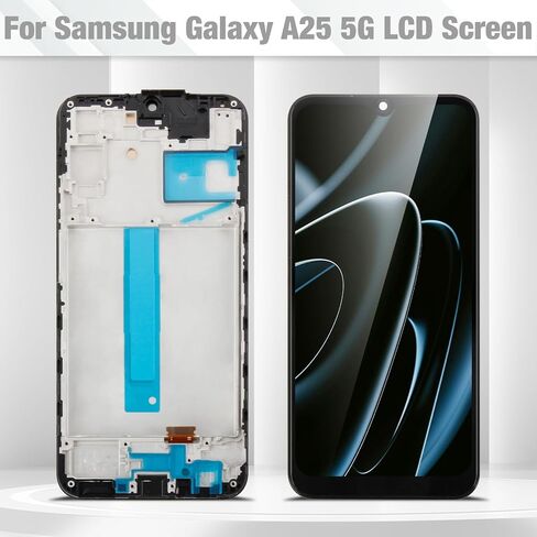 Screen Replacement for Samsung Galaxy A25 5G LCD with Frame in Kuwait