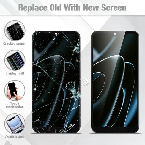 Screen Replacement for Samsung Galaxy A25 5G LCD with Frame in Kuwait