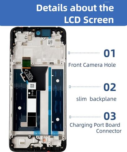 for Motorola G 5G 2026 / G Play 2026 Screen Replacement with Frame in Saudi Arabia