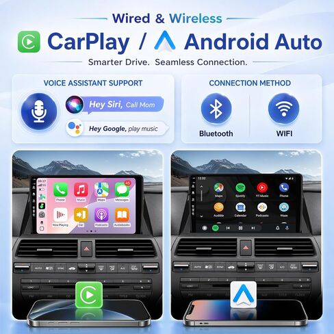 Honda Accord 2008-2013 Car Stereo, Android 13 10" CarPlay Radio in Saudi Arabia
