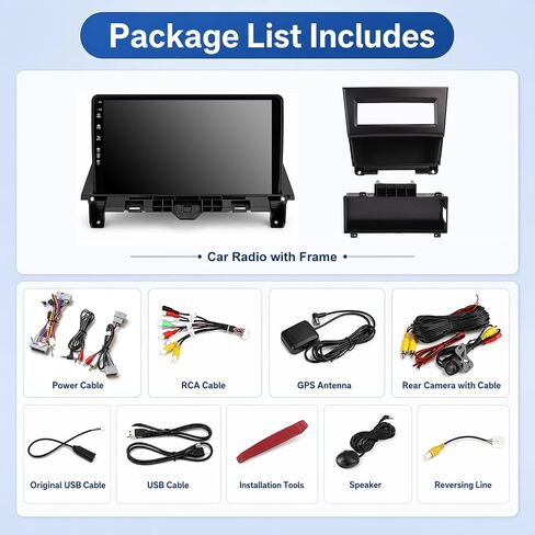 Honda Accord 2008-2013 Car Stereo, Android 13 10" CarPlay Radio in Saudi Arabia