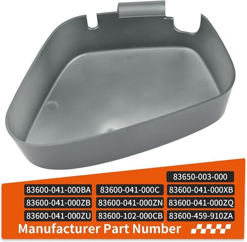 الجانب الأيمن غطاء صندوق البطارية ث/الترباس لهوندا CT90 CT110 C70M CA100 CA102 CA105 CT200 1963-1986 83600-102-000CB in Kuwait