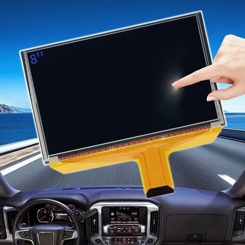 DJ080PA-01A Digitizer Touch Screen Replacement, Fit Gmc Sierra Yukon Canyon Acadia 2014-2018 Chevy Silverado Tahoe Suburban Colorado Chevy Mylink 8-Inch Touchscreen Radio OEM in Kuwait