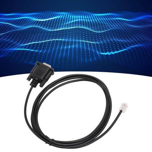 كابل وحدة تحكم تسلسلي PVC DB9 RS232 إلى RJ11 6P4C كابل توصيل وتشغيل احترافي مضاد للتداخل لاتصال وحدة التحكم APC AP7800 AP7900 940‑0144A in Kuwait