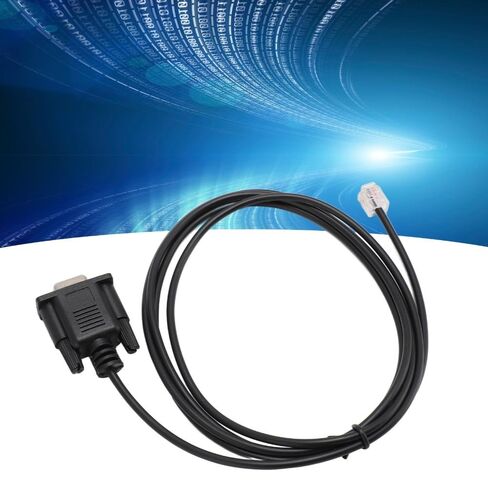 كابل وحدة تحكم تسلسلي PVC DB9 RS232 إلى RJ11 6P4C كابل توصيل وتشغيل احترافي مضاد للتداخل لاتصال وحدة التحكم APC AP7800 AP7900 940‑0144A in Kuwait