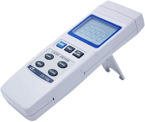 Digital Lux Meter (Range: 0 to 4,00,000 Lux) for Auditoriums | Industrial Light Meter | with Factory Calibration Certificate Model: LX-1108 in Kuwait