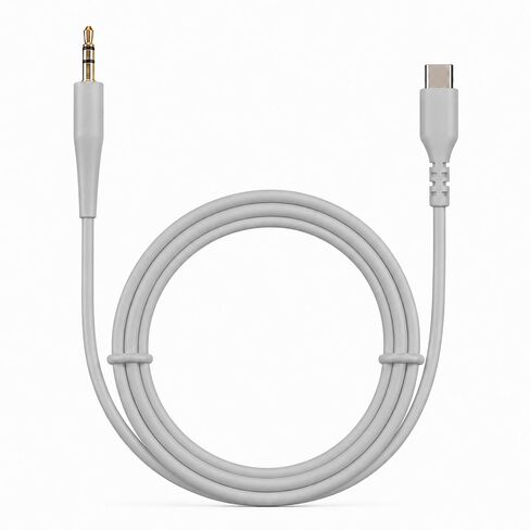 USB C to 2.5mm Audio Cable Cord,Aux Wire for Bose QuietComfort QC25 QC35 QC35II QC45 QC Ultra NC700 Soundlink Soundtrue Headphones (Black) in Kuwait