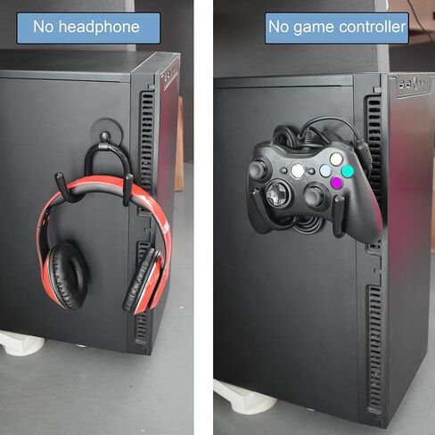 YYST Magnetic Game Controller Holder, Adjustable Game Controller Rack Storage Mount for Computer/Gaming Controllers- No Game Controller (2) in Kuwait