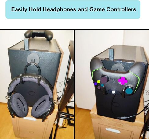 YYST Magnetic Game Controller Holder, Adjustable Game Controller Rack Storage Mount for Computer/Gaming Controllers- No Game Controller (2) in Kuwait