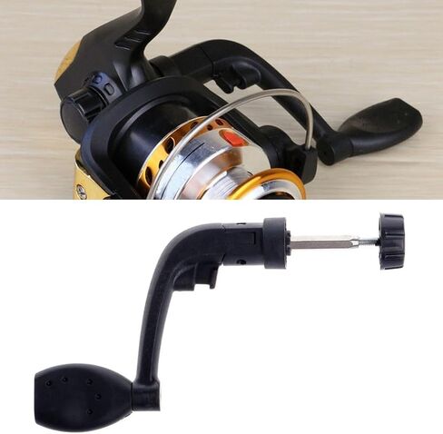 Fishing Reel Handle, Universal Plastic Power Handle, Fishing Reels Crank Rock Arm Spinning Wheel Grasp Reels and Accessories，Spinning Reel Handle in Saudi Arabia