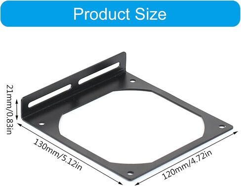120LS Fan Frame Fan Bracket CPU Cooling Rack for Computer Graphics Card Cooling Rack CPU Holder Computer Mount in Saudi Arabia