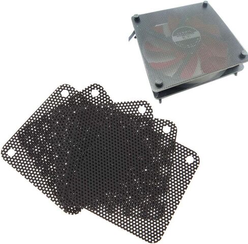 40x40mm Filter for Computer Cooler Fan, Fan Mesh Cooler Filter PVC Cover Computer Mesh Adapter Cable Connector Expander Splitter Cable Converter Controller Card Module Board in Saudi Arabia