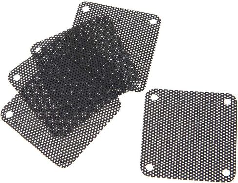 40x40mm Filter for Computer Cooler Fan, Fan Mesh Cooler Filter PVC Cover Computer Mesh Adapter Cable Connector Expander Splitter Cable Converter Controller Card Module Board in Saudi Arabia