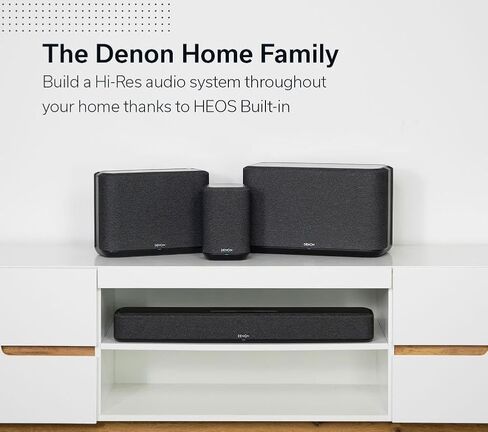 Denon Home 550 Wireless Smart Soundbar for TV with Dolby Atmos, Black in Saudi Arabia