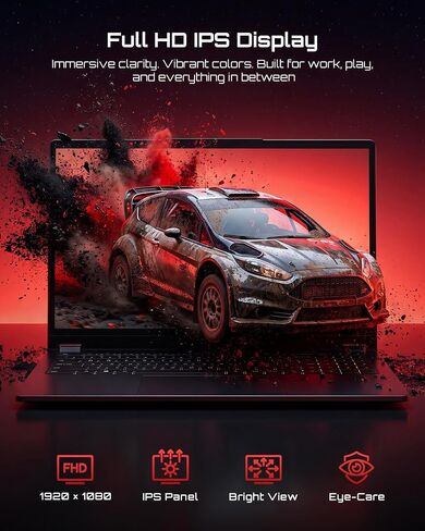 15.6" 2-in-1 Touchscreen Laptop, Core i3-10100Y, 16GB RAM, 256GB SSD, Black in Saudi Arabia