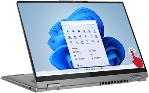 Lenovo IdeaPad 5 2-in-1 Personal Laptop, 2026, 16" 1920x1200 Touch, Intel-10 Core 5 120U, 16GB LPDDR5, 1TB SSD, Win11 Pro, Backlit KB, Wi-Fi 6, BT 5.2, 1080p FHD Camera, Luna Grey in Saudi Arabia