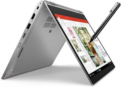 Lenovo ThinkPad L13 Yoga 2 in1 Laptop, 13.3" FHD Touchscreen Display, Intel Core i5-10210, 256GB SSD, 8GB DDR4 RAM, Stylus Pen, WiFi, Windows 11 Pro (Renewed) in Saudi Arabia