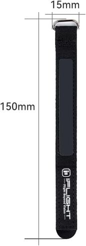 5pcs iFlight 15 * 150mm FPV Anti-slip Battery Strap for FPV Drone batteries in Kuwait